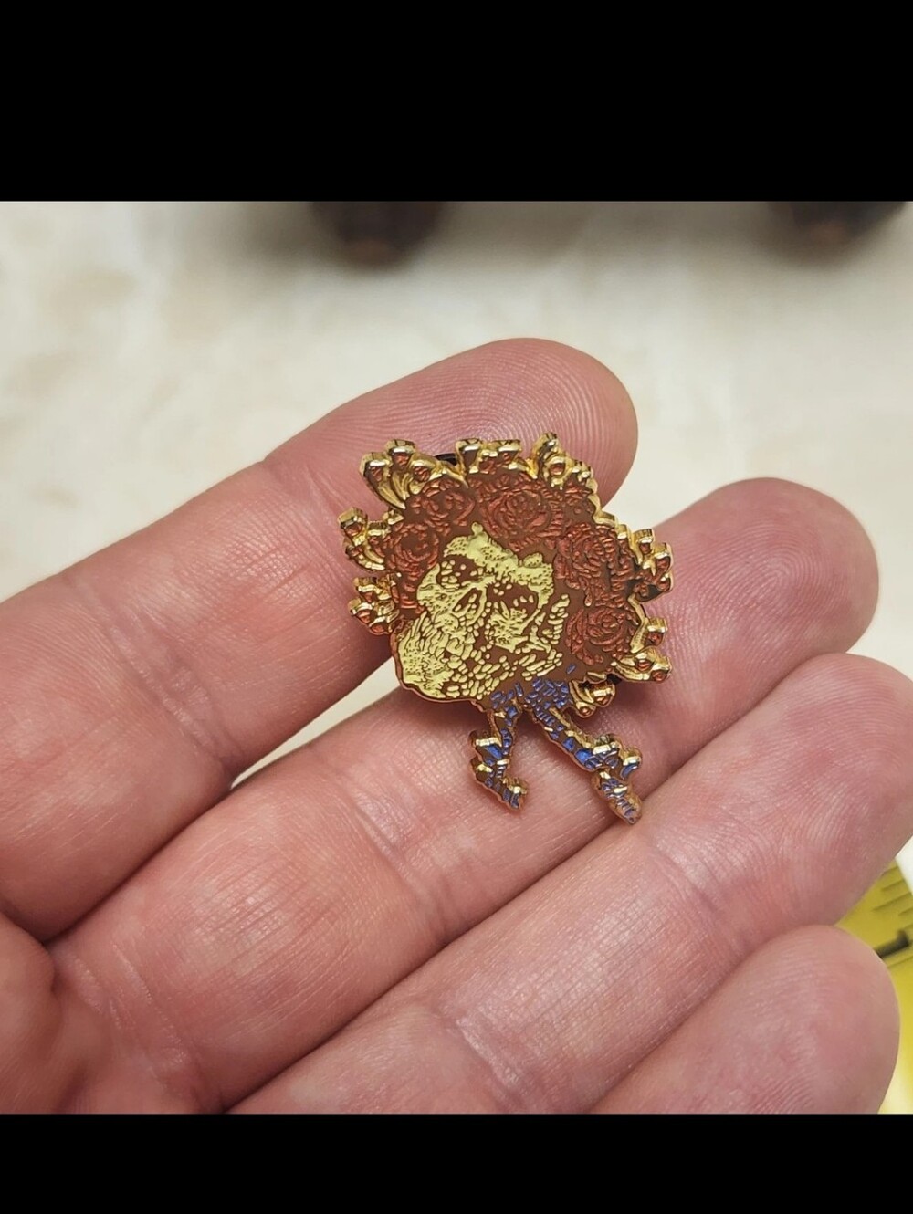Rare Grateful Dead Pin Limited Edition Bertha Collectors Pin #19/30🌹 - Picture 7 of 8
